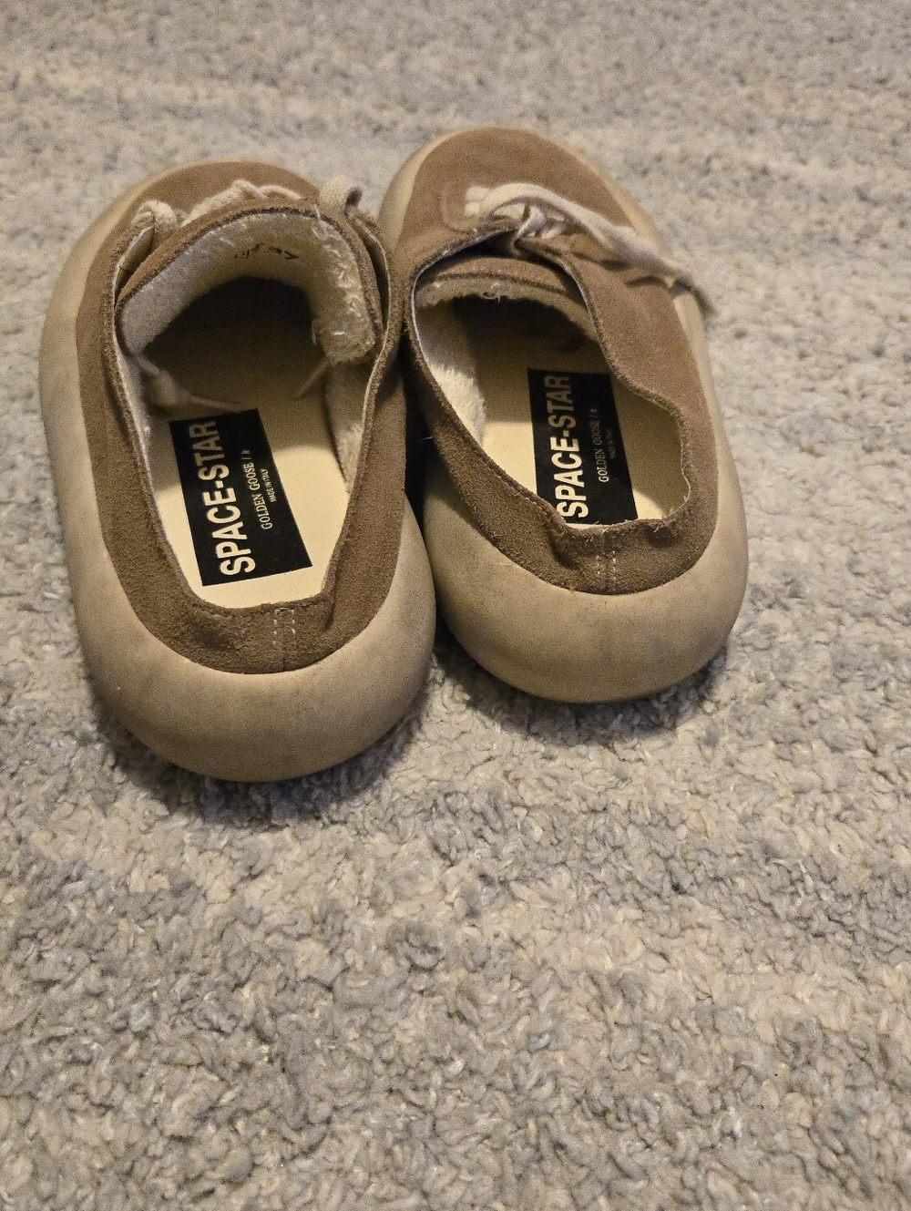 Golden Goose Deluxe Brand Space-Star Sabot Suede Mules Tobacco Brown Size 37 - Picture 6 of 10